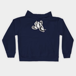 Ocellaris clownfish from behind Kids Hoodie